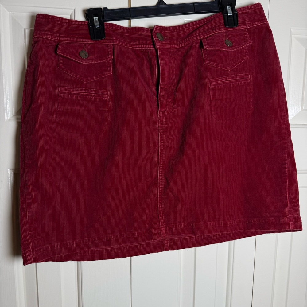 Venezia corduroy mini skirt‎